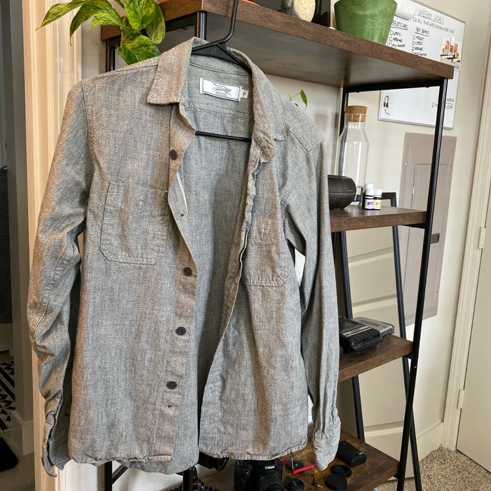 3sixteen - Pepper Chambray Shirt (SMALL)